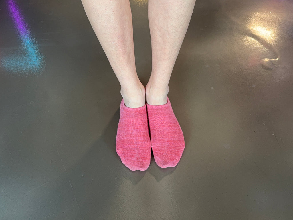 Red Ankle Socks