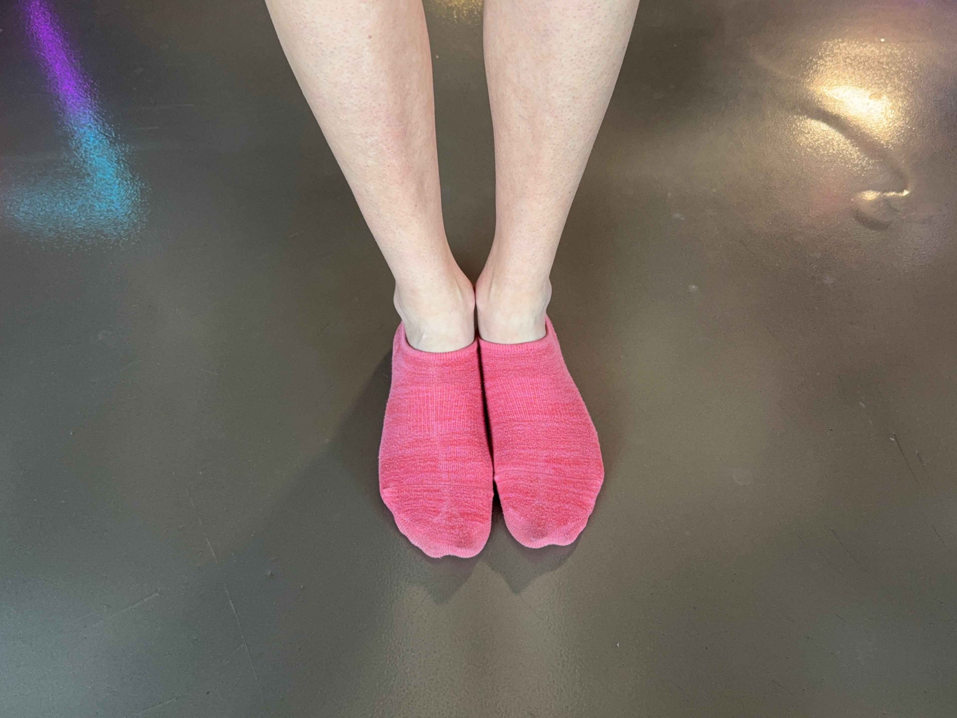 Red Ankle Socks
