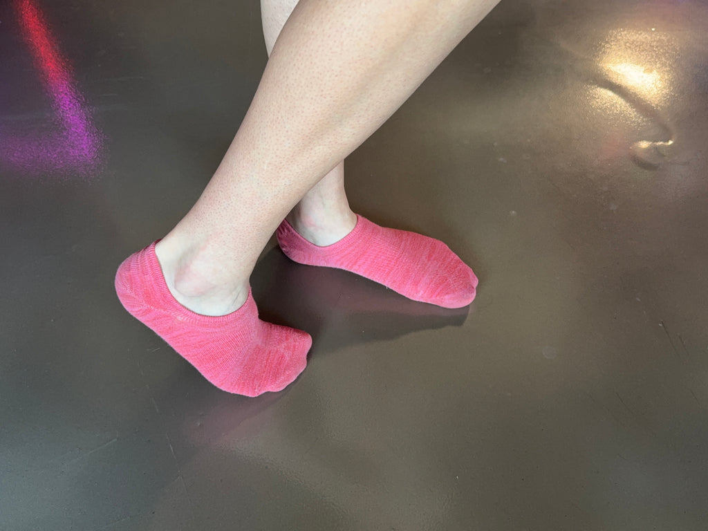 Red Ankle Socks