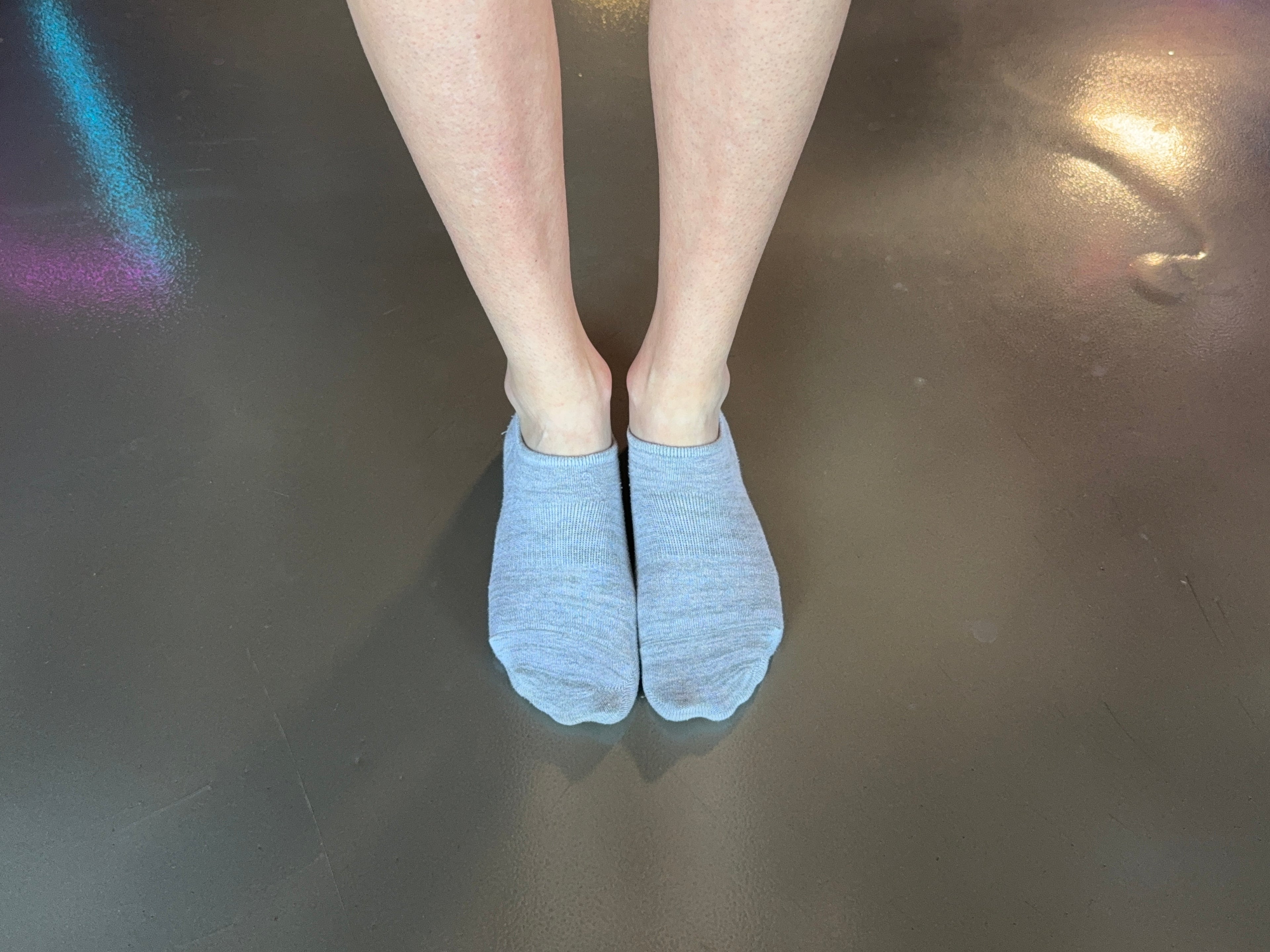Grey Ankle socks