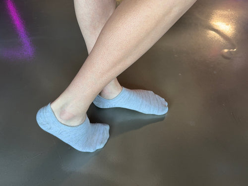 Grey Ankle socks