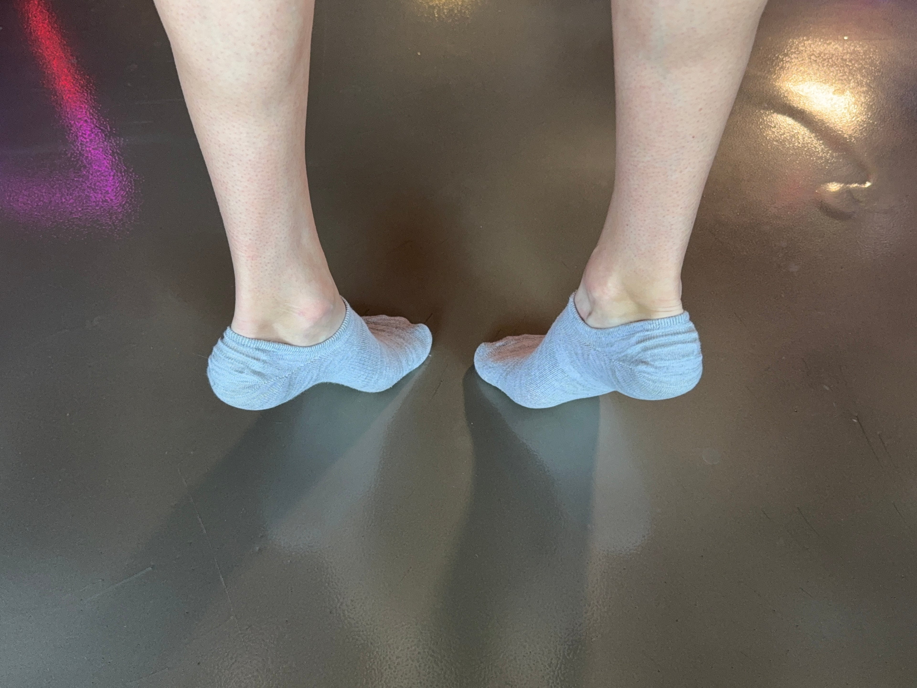 Grey Ankle socks
