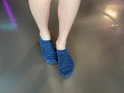 Blue Ankle Socks