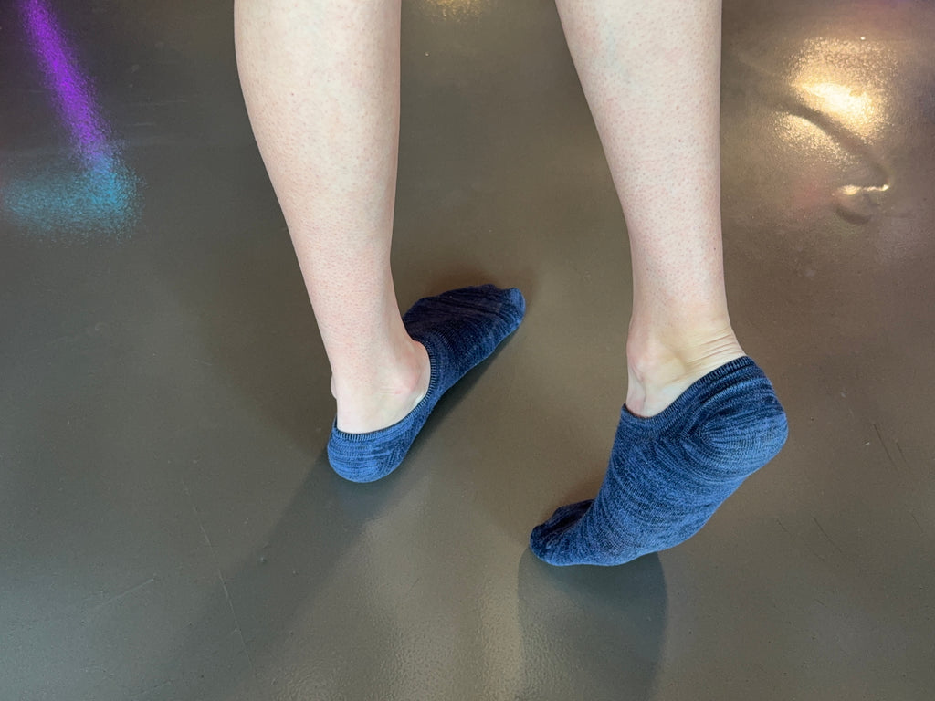 Blue Ankle Socks