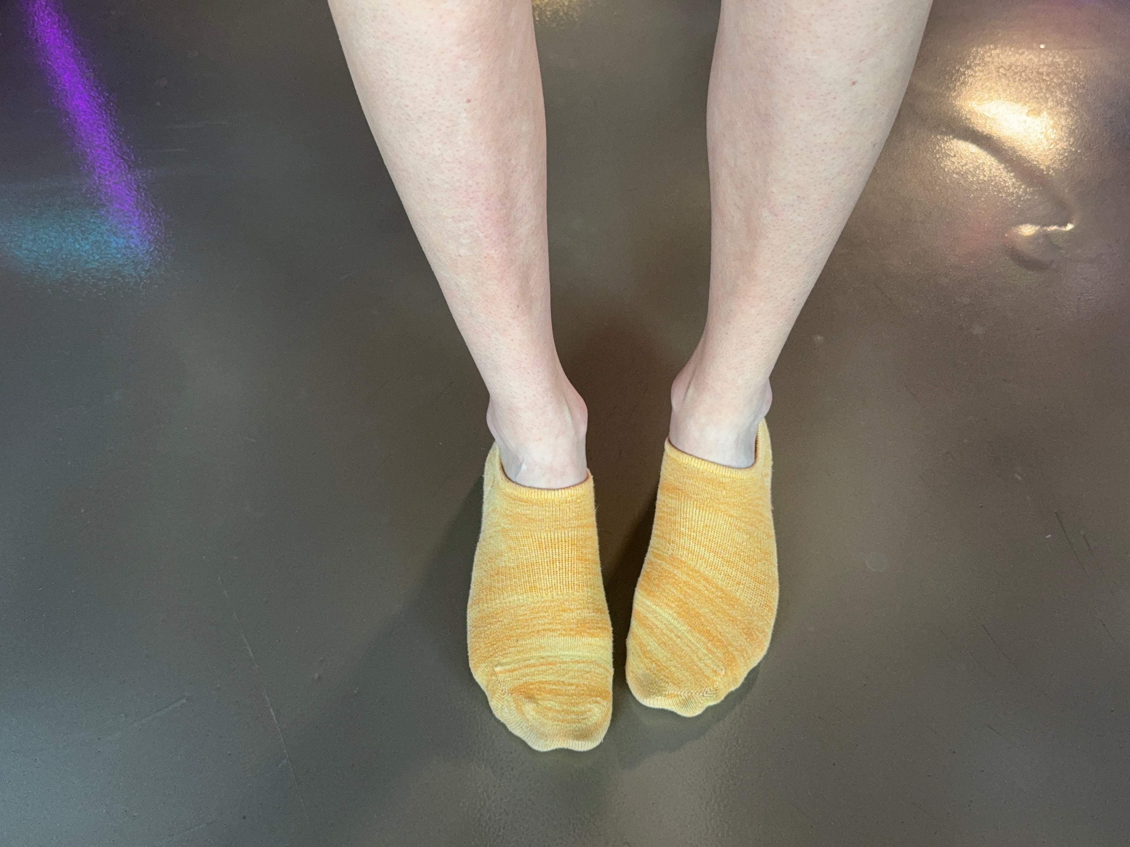 Yellow Ankle Socks
