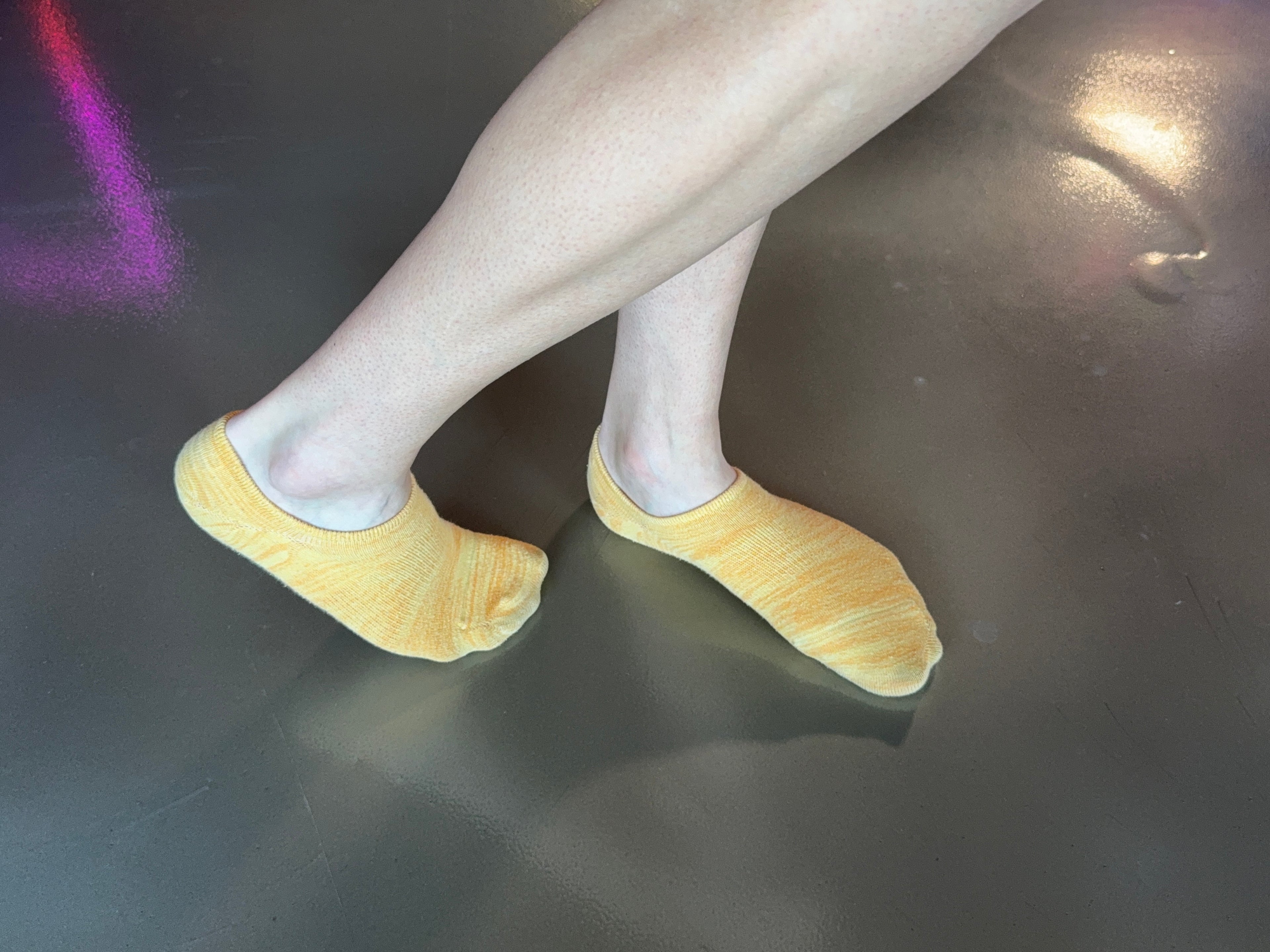 Yellow Ankle Socks