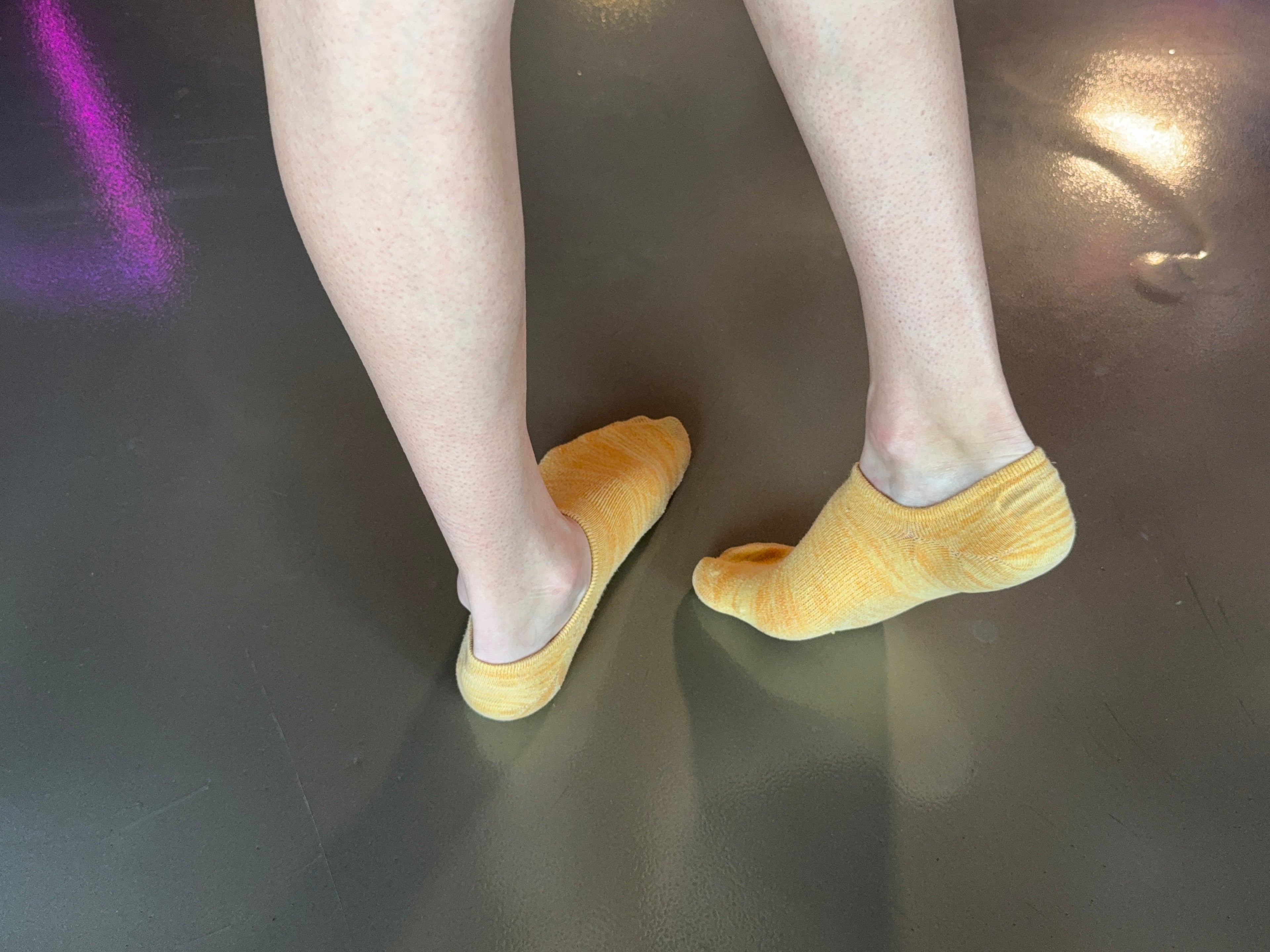 Yellow Ankle Socks