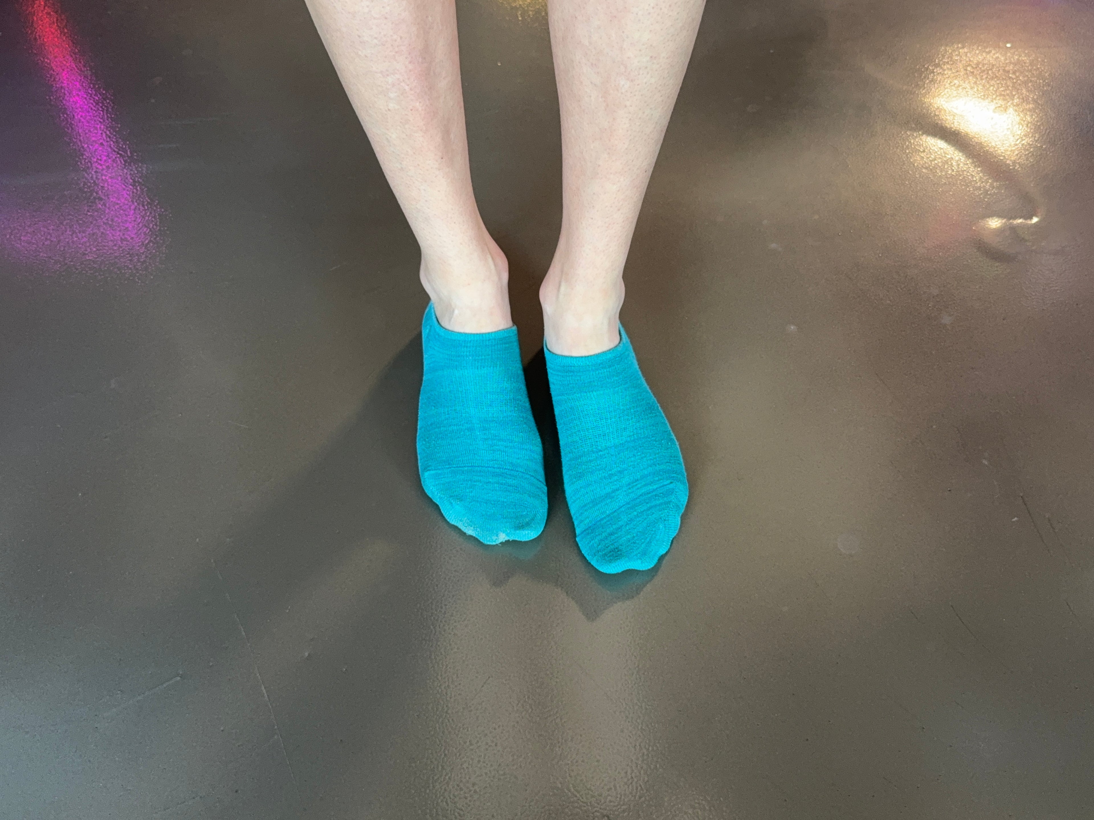 Turquoise Ankle Socks