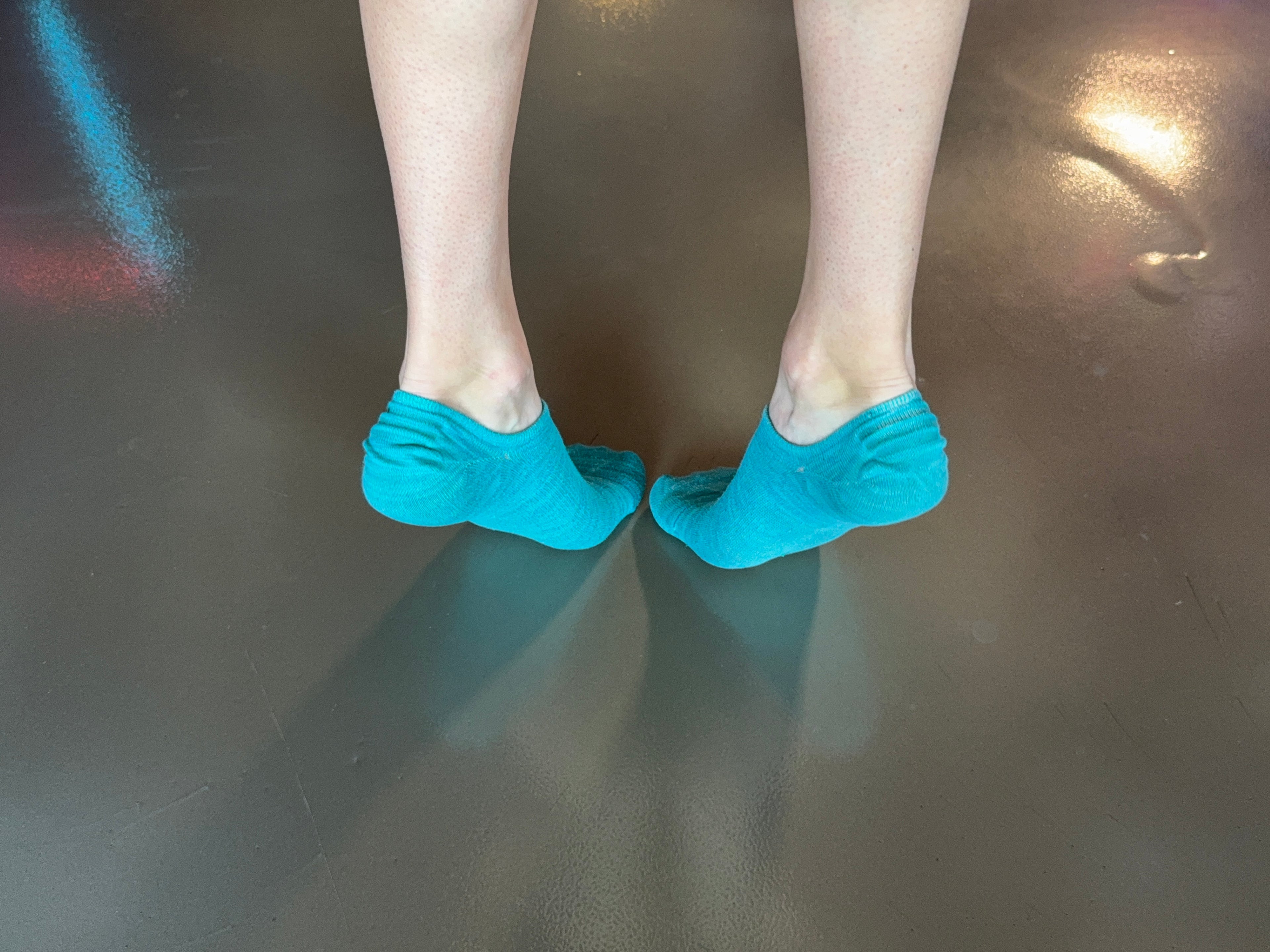 Turquoise Ankle Socks